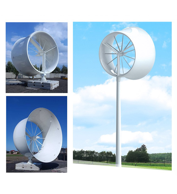 Diffuser wind turbine – mechanical components